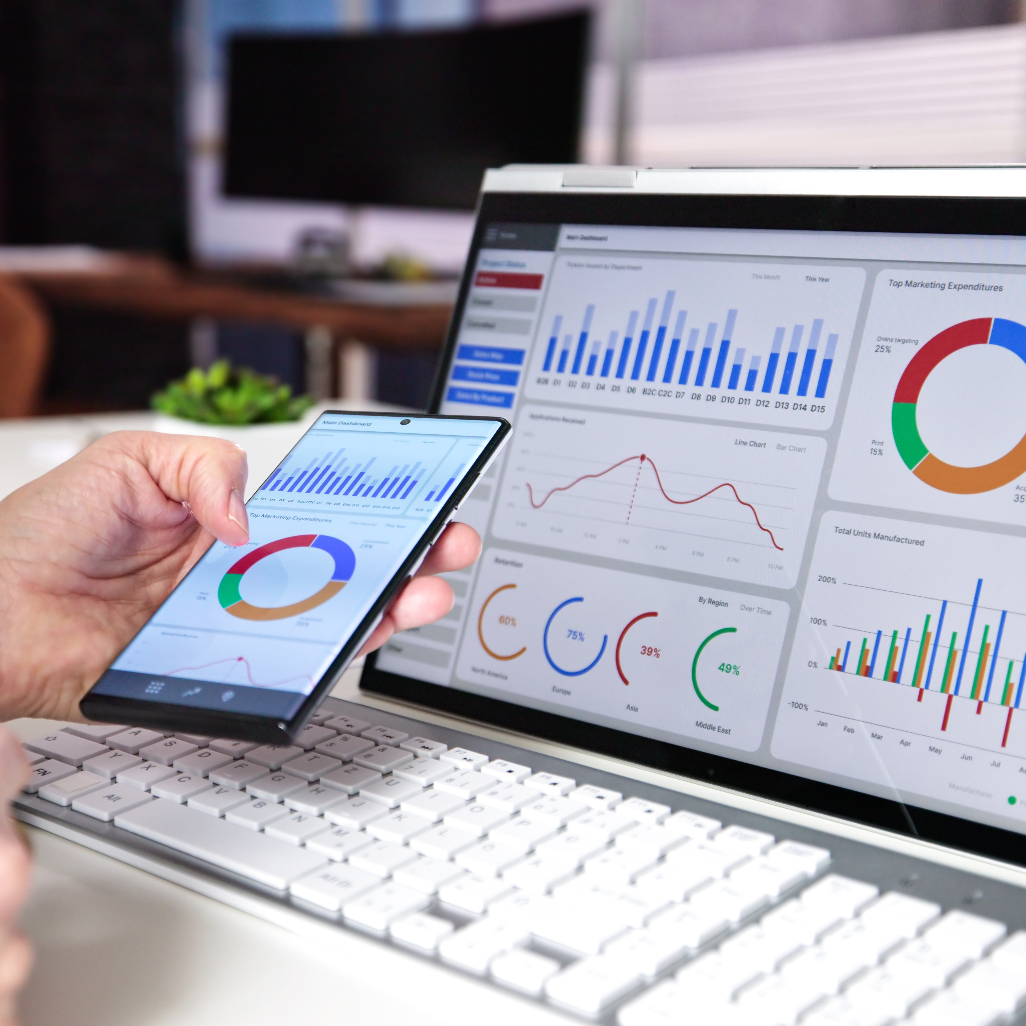 Health dashboard design project